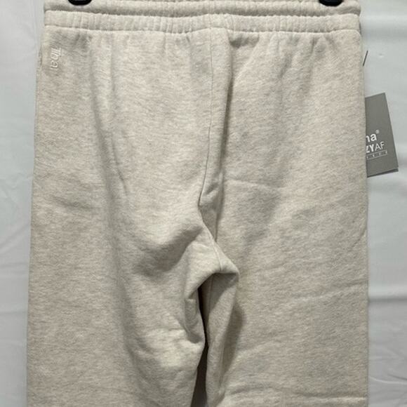 Aritiza Perfect Fleece Sweatpants size XS Heather Oatmeal Tna CozyAF - Picture 3 of 9